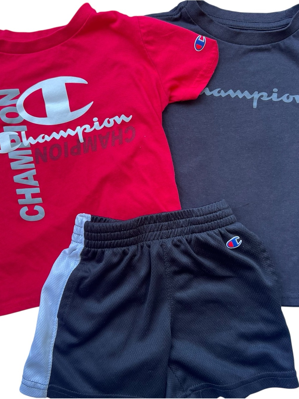 Champion- Toddler Boy’s Matching Outfit Size 2T Red/Black